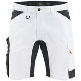 Blåkläder 1773-1832 Schildersshort met stretch Wit/zwart maat C44