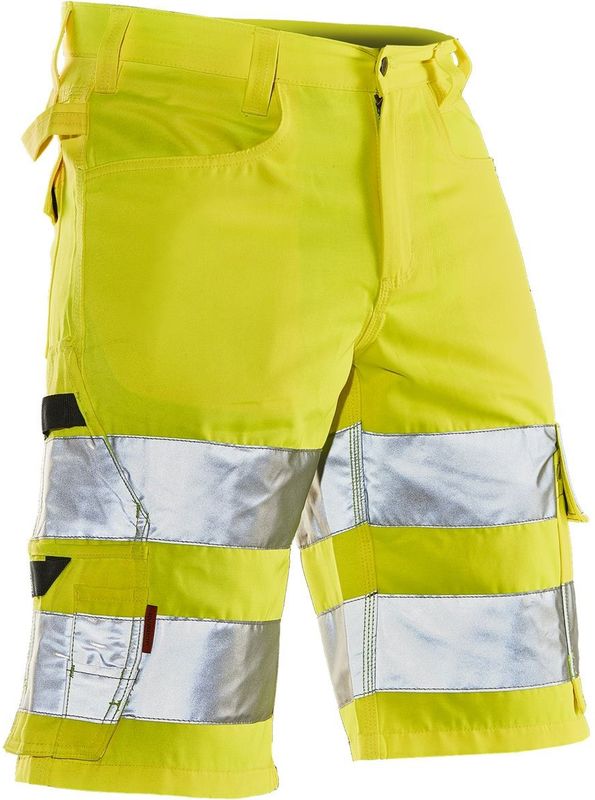 Jobman 2204 Hi-Vis Service Shorts 65220462 - Geel - C50