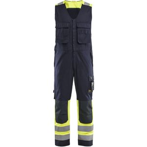 Blåkläder 2887-1512 Amerikaanse Overall Inherent Marine/High Vis Geel maat C46