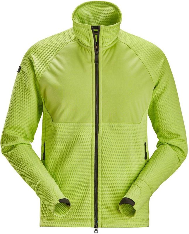 Snickers 8404 Tussenlaag Jack Limegroen/Limegroen maat S