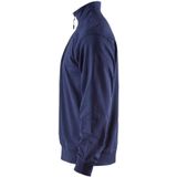 Blåkläder 3369-1158 Sweatshirt met 1/2 rits Marineblauw