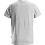 Snickers 2512 T-shirt V-hals Lichtgrijs melange