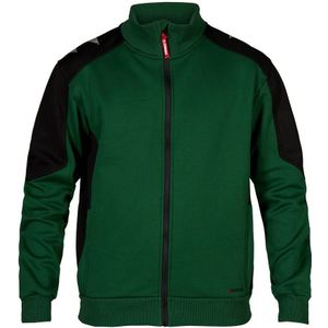 F. Engel 8830 Galaxy Sweat Cardigan Green/Black maat L