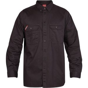 F. Engel 7181 Shirt LS 100% Katoen Anthracite