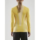 Craft Pro Control Seamless Jersey Dames Yellow maat L