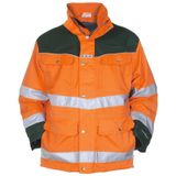 Hydrowear Fulham Parka Oranje/Groen maat S