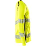 Mascot - 19081-771 - T-shirt - Hi-Vis Geel/Zwart - Lange Mouwen