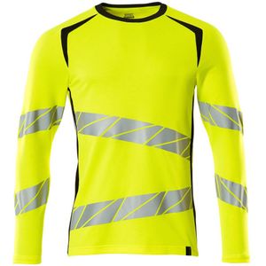 Mascot - 19081-771 - T-shirt - Hi-Vis Geel/Zwart - Lange Mouwen