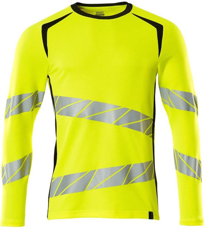Mascot - 19081-771 - T-shirt - Hi-Vis Geel/Zwart - Lange Mouwen