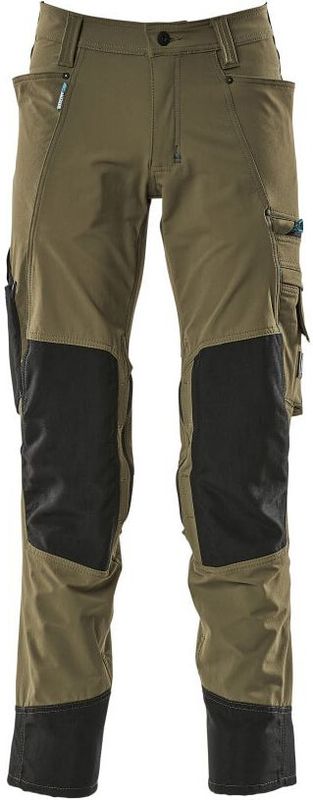 Mascot Advanced Broek met kniezakken 17179-311 - mosgroen