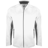 Cutter & Buck Navigate Softshell Jacket Heren Wit maat S
