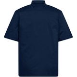 F. Engel 7184-812 Extend Stretch SS Mens Shirt Blue Ink maat XS