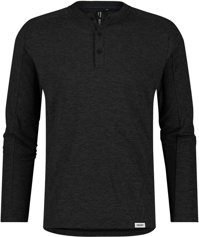 Dassy Serengeti Henley Zwart maat 2XL
