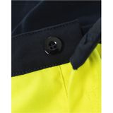 Fristads Flamestat hogezichtbaarheids zwangerschapsbroek stretch klasse 2 2507 ATHF Hi-Vis Geel/Marineblauw maat 46