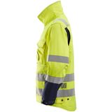 Snickers 1633 High-Vis Jack Klasse 3 High-Vis Geel/Marineblauw maat XS