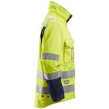 Snickers 1633 High-Vis Jack Klasse 3 High-Vis Geel/Marineblauw maat XS