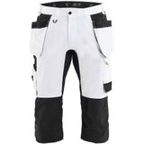 Blåkläder 1774-1832 Schilderspiraatbroek met stretch Wit/zwart maat C44