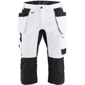 Blåkläder 1774-1832 Schilderspiraatbroek met stretch Wit/zwart maat C44