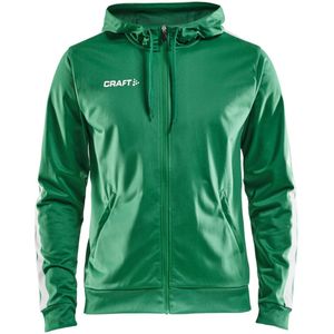 Craft - Pro Control Hood Jacket - Heren - Team Green/White - Polyester
