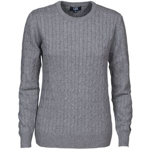 Cutter & Buck Blakely Knitted Sweater Dames Grijs