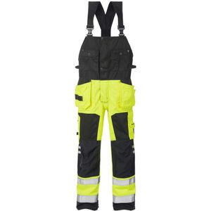 Fristads High vis Amerikaanse overall klasse 2 1014 PLU Hi-Vis geel/zwart