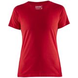 Blåkläder 3334-1042 Dames T-shirt Rood