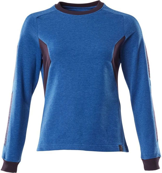 Mascot 18394-962 Dames Sweatshirt Helder Blauw/Donkermarine maat XL