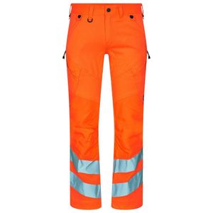 F. Engel 2544 Safety Trouser Stretch Orange maat 70