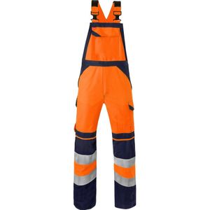 HAVEP 20253 Amerikaanse Overall Multi Shield Fluo Oranje/Dark Navy