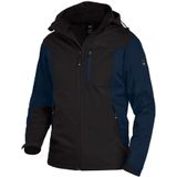 FHB Jannik Softshell-Jack Marineblauw-Zwart