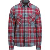 Jobman - 5138 - Flannel Shirt - Rood/Blauw