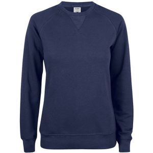 Clique Premium OC Roundneck Ladies Donker Marineblauw