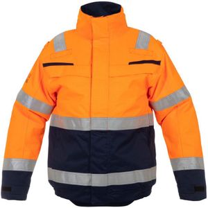 Hydrowear Morley Multinorm Jack Fluor Oranje/Marine maat S