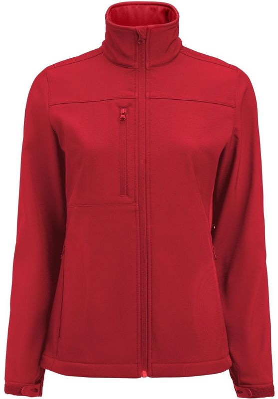 James Harvest - Mammoth - Softshell Jas - Rood - Dames