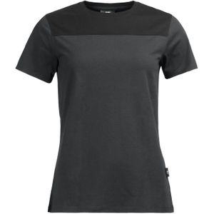 FHB Kira T-Shirt Anthraciet-Zwart maat M