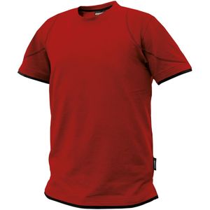 Dassy Kinetic T-shirt Rood/Zwart