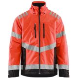 Blåkläder 4780-1977 High Vis Winterjas High Vis Rood/Zwart