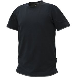 Dassy Kinetic T-shirt Zwart/Antracietgrijs