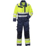 Fristads High vis overall klasse 3 8026 PLU Hi-Vis geel/marineblauw