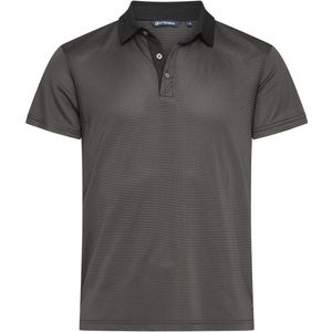 Cutter & Buck Virtue Polo Stripe Heren Zwart maat 4XL