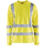 Blåkläder 3381-1070 T-shirt High Vis lange mouw UPF 50+ UV Geel