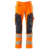 Mascot Accelerate Safe Broek met kniezakken 19579-236 - hi-vis oranje/donkermarine