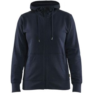 Blåkläder 3395-1158 Dames Hooded Sweatshirt Donker marineblauw