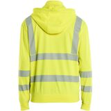 Blåkläder 3573-2538 High Vis Sweatshirt met afneembare capuchon High Vis Geel maat 4XL