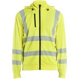 Blåkläder 3573-2538 High Vis Sweatshirt met afneembare capuchon High Vis Geel maat 4XL