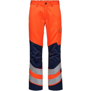Engel - Safety+ - Werkbroek - Hi-vis Orange / Blue Ink - 42