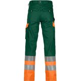 Dassy - Omaha - Hogezichtbaarheidsbroek - Flessengroen/Fluo-Oranje - 245gr