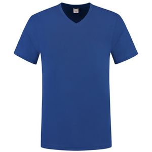 Tricorp 101005 T-Shirt V Hals Slim Fit Royalblue maat XS