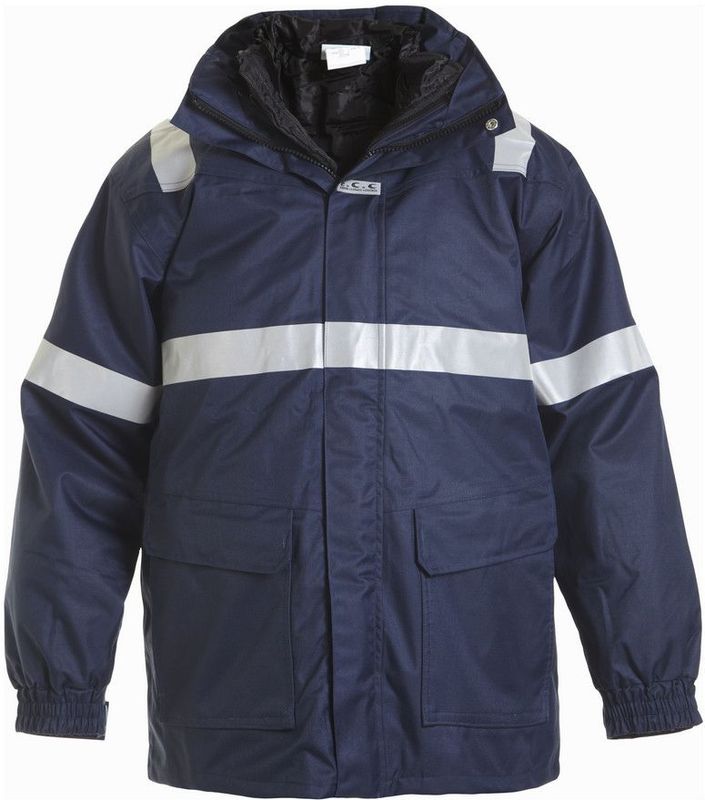Hydrowear Makkum Parka Marineblauw maat S