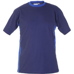 Hydrowear Tricht T-shirt Marineblauw/Kobalt